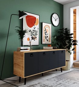 Mirza Modern 180 - Sapphire Oak, Anthracite