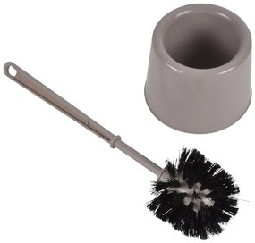 Világosbarna műanyag WC-kefe – Homéa
