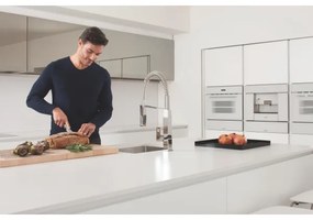 GROHE 31395000 - EUROCUBE 547 mm mosogató csaptelep, fényes króm