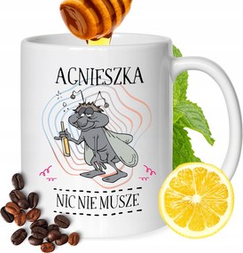 Bögre Ăgnes BarĂĄtnĆnek AjĂĄndĂ©k Nyomtatott FehĂ©r 330ml