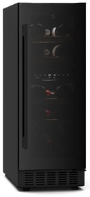 Klarstein Velaire beépíthető borhűtő | Modern, elegáns | UV-védelem | Két zóna | 17 palack