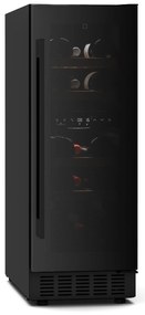 Klarstein Velaire pult alatti borhűtő, modern, elegáns, UV-védelem, Kétzónás, 17 palack