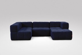 5 Teiliges Modulares Sofa – Blau