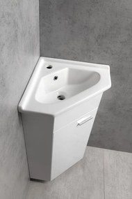 Aqualine Aqualine, ZOJA mosdószekrény 40,5x74x40,5 cm, fehér, 50345