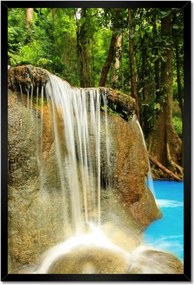 Poszterek keretben 40x60 Gyönyörű vízesés