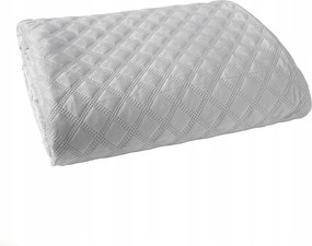 Dekoratív ágytakaró Velvi 220x240 cm Pasztell Szürke