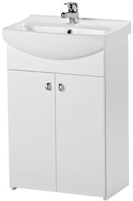 Cersanit Cersania BIANCO készlet, mosdó és szekrény 60 cm, fehér, S509-041-DSM