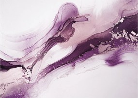 Kép - Lila folyadék művészet (70x50 cm)
