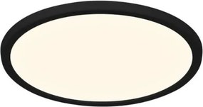 NORDLUX 47156003 OJA Kerek Mennyezeti Lámpa Fekete LED IP20