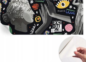 Fali fotótapéta előszoba konyhába Színes kiállítás 250x104 cm