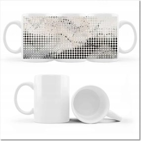 Nyomott mintás bögre Skandináv éjszakák Hideg