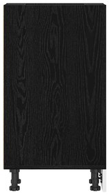 Konyhai alsó szekrény Riga Musta tammi 20 x 44,5 x 81,5 cm