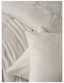 Bézs kétszemélyes-hosszabbított renforcé pamut ágyneműhuzat 240x220 cm Checkered – Mila Home Luxury