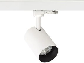 RENDL CONNOR háromáramkörös sínre fehér/fekete 230V LED GU10 10W