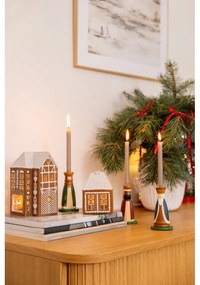 Kerámia gyertyatartó teamécseshez Gingerbread Lighthouse – Kähler Design