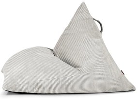 Krémszínű kordbársony babzsákfotel Razz – SLOWDOWN