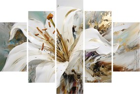 Kép - Absztrakció liliommal (150x105 cm)