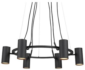 Markslöjd 107357 - Csillár zsinóron PORTO 6xGU10/12W/230V