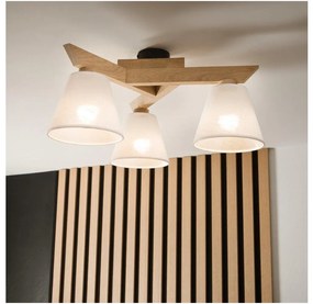 Fali lámpa ANTONIO 3xE14/40W/230V tölgy