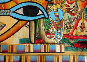 Egyiptomi motívumú kép (70x50 cm)