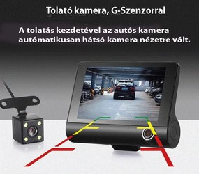 Sanlu 3 kamerás útvonal rögzítő CH-SW137