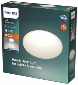 Philips 8718699680558 Shan LED mennyezeti lámpa 12W 1150 lm 4000K, fehér