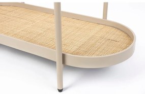 Bézs konzolasztal 39x85 cm Amaya – White Label