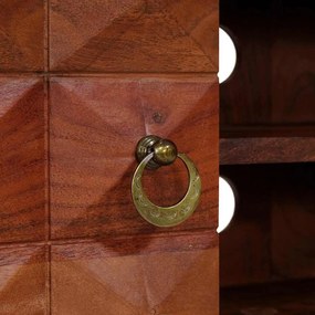 Média tárolószekrények és állványok Barna 112 x 30 x 48 cm