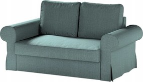 Dekoria Backabro 2 személyes kinyitható kanapé huzat Ikea kék