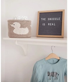 Duck bézs pamut rendszerező, ø 16 cm - Kindsgut