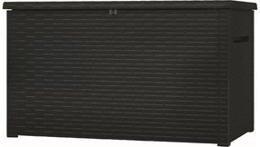 Keter Java 850 L rattan kerti box, grafit (610324)