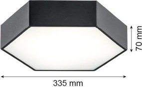Argon ARIZONA 3823 Süllyesztett mennyezeti lámpa 1x22,5W/LED 3000K 2450LM IP20