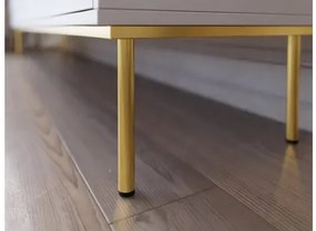 TV szekrény Gelean 3D (fekete + arany) . 1106217