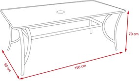 Avenberg IBIZA 6-részes kerti bútor szett