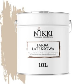 Latex Falfesték Bézs Színű H4155 10L Mély Matt Mennyezeti Falakhoz