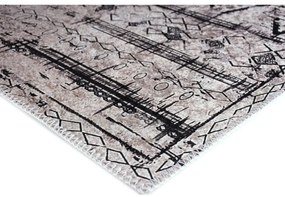 Szürke mosható futószőnyeg 80x200 cm Vintage Orient – Vitaus