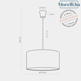 TKLIGHTING 3231 RONDO Ernyős Függesztett LámpaE27 IP20