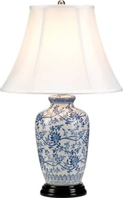 Elstead klasszikus asztali lámpa blue ekrü elsblue-g-jar-tl