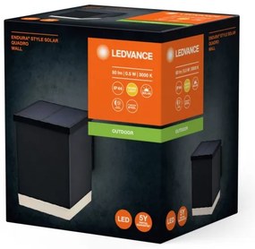 Ledvance - ENDURA STYLE SOLAR LED 0,5W 2,4V IP44 napelemes fali lámpa
