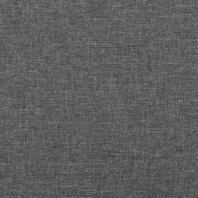 sötétszürke szövet fejtámla szárnyakkal 103 x 23 x 118/128 cm