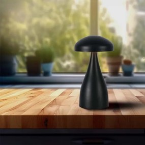 LED Dimmelhető tölthető asztali lámpa LED/1W/5V 3000-6000K 1800 mAh fekete