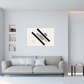 Kép - Geometriai formák N⁰5 (90x60 cm)