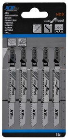 XTLINE Egyenes élű fűrészlapok | HSS, 105 mm, 21 Tpi (1db/5db)