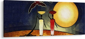 Egy ősi festmény képe (120x50 cm)