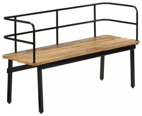 tömör mangófa pad 120 x 40 x 70 cm