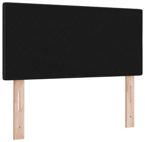 Fejtámla Gombos Bútorszövet Fekete 90 cm