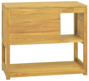 tömör tíkfa fürdőszobaszekrény 85 x 40 x 75 cm
