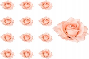 Rózsa fej Sonia krém bézs 12PCS művirág termék