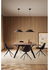 Fekete étkezőszék szett 2 db-os Tali – Marckeric