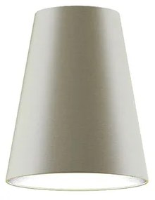 RENDL R11591 CONNY lámpabúra, asztali/állólámpa búrák Monaco galamb szürke/ezüst PVC